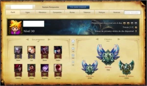 Conta Gold 5 MUITA SKIN ALGUMAS LENDARIAS , 109 CAMPEÕES - League of Legends LOL