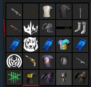 CONTA PUBG LEVEL 500, ALERQUINA, m4 hallowen lv 1, mini lv 1