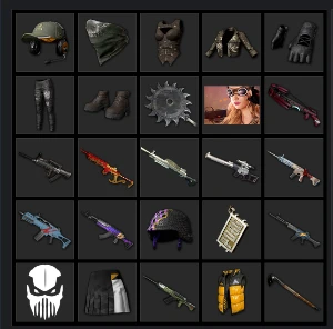 CONTA PUBG LEVEL 500, ALERQUINA, m4 hallowen lv 1, mini lv 1