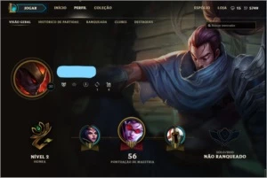 Conta UNRANKED - League of Legends LOL