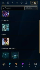 Conta UNRANKED - League of Legends LOL