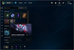 Conta platina 4 com 4 skins e 26 champs - League of Legends LOL