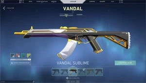 Conta de Valorant/LoL com varias skins
