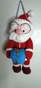 Boneco Papai Noel Pop Amigurumi (personalizados) - Artesanato e Personalizados