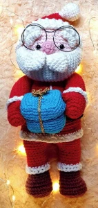 Boneco Papai Noel Pop Amigurumi (personalizados)