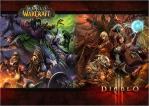 WoW+DIABLO 3 + HEARTSTONE+ Heroes of The Storm - Blizzard