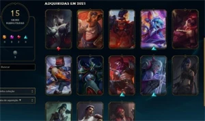 conta lol lvl 40 - League of Legends