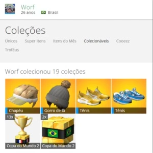 Vendo Conta Club Cooee - Level 490 - Coroa 2016 - Colar 2016 - Outros