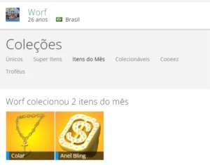Vendo Conta Club Cooee - Level 490 - Coroa 2016 - Colar 2016 - Outros