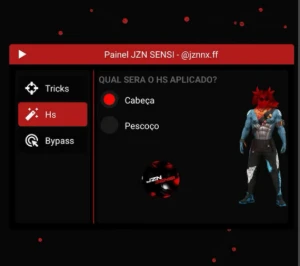 Painel 100% Hs Free Fire