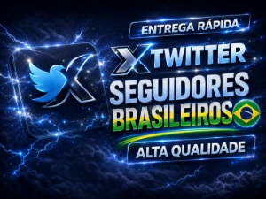 Seguidores Twitter/X Brasileiros [Entrega Rápida!] - Redes Sociais