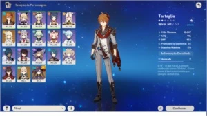 Ar 30 Childe, Mona, jean e jade! - Genshin Impact