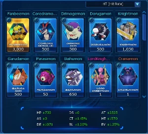 Conta NA digimon master online Ogudomon AOX Shout X5 - Digimon Masters Online DMO
