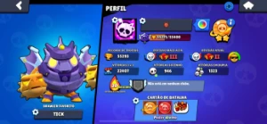 Conta Brawl Stars 55K + Passes + 79/79