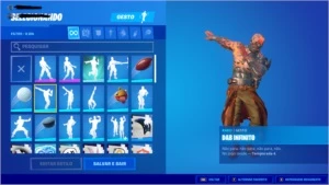 Conta Fortnite Capitulo 1 desde season 7