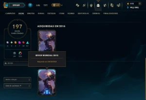 Riven 2012 Original Full Champion Todos Os Dados - League of Legends LOL