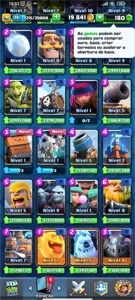 Conta Clash Royale - Level 11 - Varias lendárias