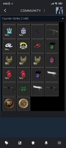 conta cs2 com prime medalha de 5 e 10 anos - Counter Strike
