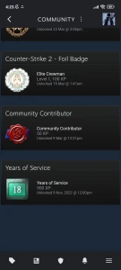 conta cs2 com prime medalha de 5 e 10 anos - Counter Strike