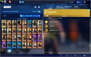 Conta fortnite Season 6 PC (Com Salva o Mundo)