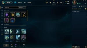 Conta League of Legends Nível 180 com 67 skins habilitadas LOL