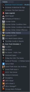 Conta Steam Cyberpunk 2077 + 40 games