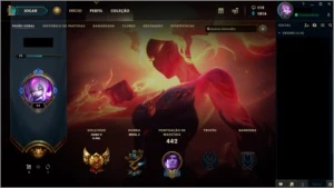 CONTA DE LEAGUE OF LEGENDS COM 222 SKINS LOL