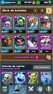 Conta Clash Royale lvl 9 com 6 lendárias sendo uma lvl 2