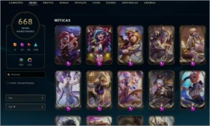 Conta League of legends LOL