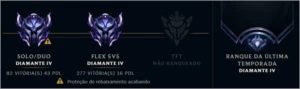 Conta League of legends LOL