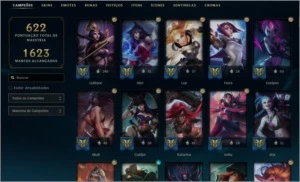Conta League of legends LOL