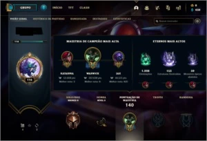 Conta Ouro 4. - League of Legends LOL