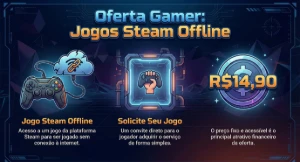 Solicite seu jogo Steam Offline - Others
