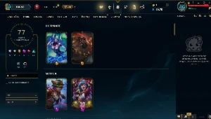 Conta league of legends (lol), full champs, 77 skin