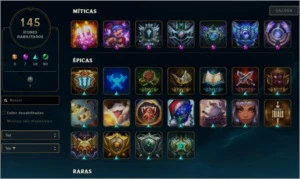 Conta lol diamond com quase todos campeões - League of Legends