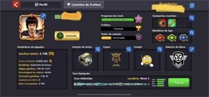 Conta 8 Ball Pool, com 17 lendárias e vip esmeralda