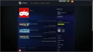 Conta antiga da steam com 12 jogos e insiguinia.