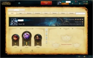 CONTA DE LEAGUE OF LEGENDS UNRANKED 16 Champs - 4 skins LOL