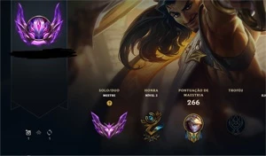 Conta Mestre - League of Legends LOL