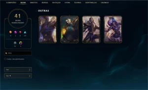 Conta Mestre - League of Legends LOL