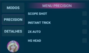 painel barbie (premium) - Free Fire