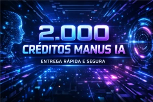 Créditos Manus Ia – Entrega Rápida E Segura - Premium