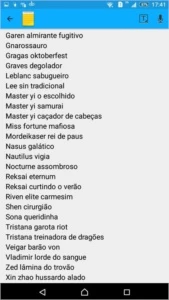 LEAGUE OF LEGENDS CONTA... 50 SKINS E 95 CAMPEÕES - P3 LOL