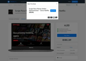 Loja Virtual Para Produto Digital Em Php - Sites, Lojas e Sistemas Prontos Sites e Scripts
