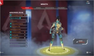 CONTA APEX MAIN WRAITH COM HERANÇA DIAMOND S11 (PC) - Apex Legends