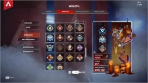 CONTA APEX MAIN WRAITH COM HERANÇA DIAMOND S11 (PC) - Apex Legends