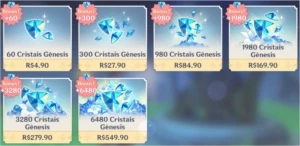 CONTA GENSHIN - HUTAO, ZHONG, ALBED, VENTI, CHILD, AYAKA E + - Genshin Impact