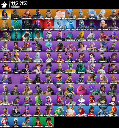 Conta Fortnite | 115 Skins | Spider-Man | Entrega automática