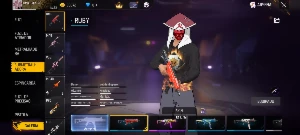 Conta antiga com ump Ruby e mp40 legado dos uchiha - Free Fire