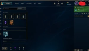 CONTA SMURF LV 15 30K DE ESSENCIA AZUL EMAIL NÃO CONFIRMADO - League of Legends LOL